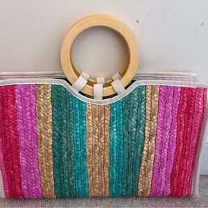 Live it up straw bag by Billabong